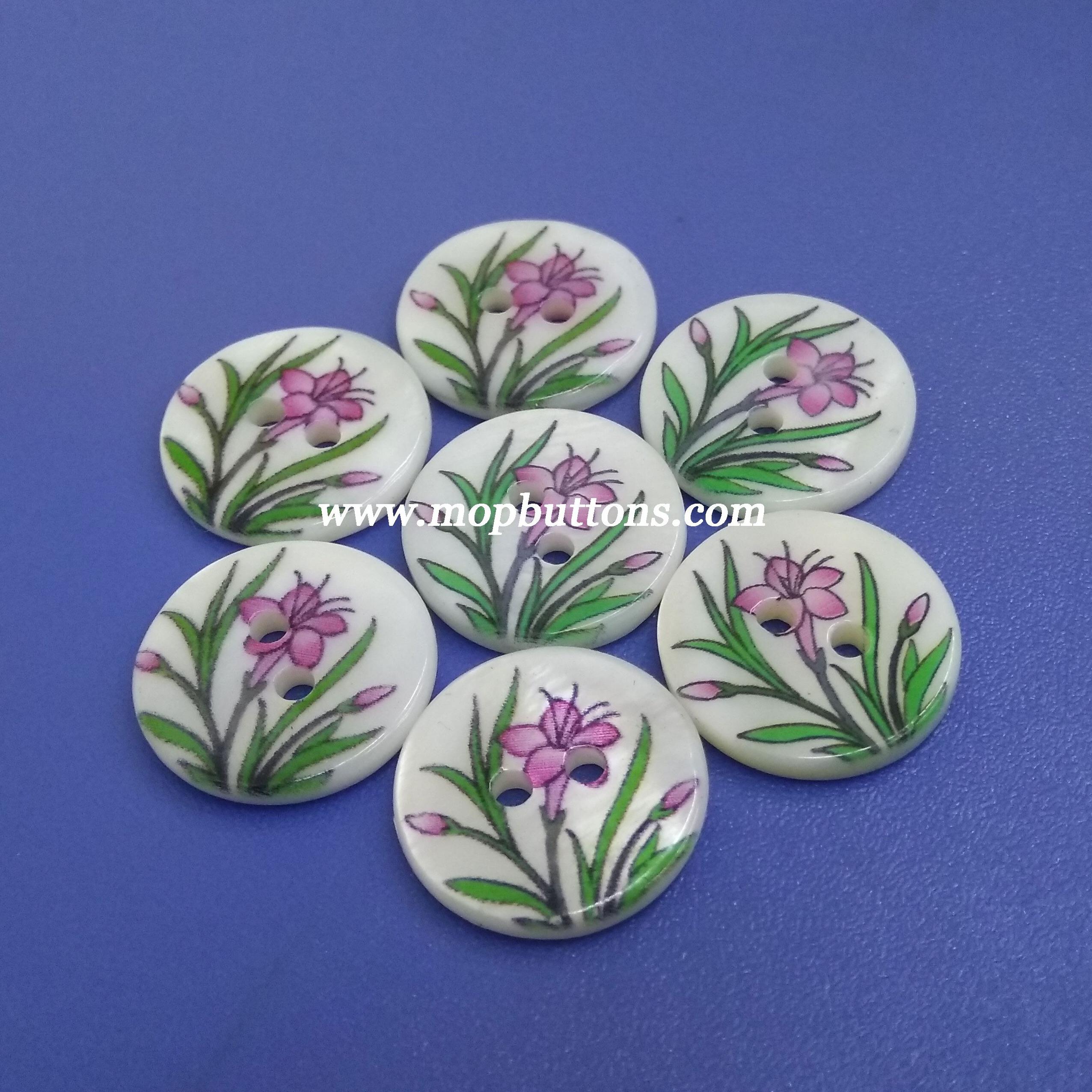 2mm Thick Printing River Buttons