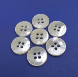  4Holes Super White Mother Of Pearl Buttons