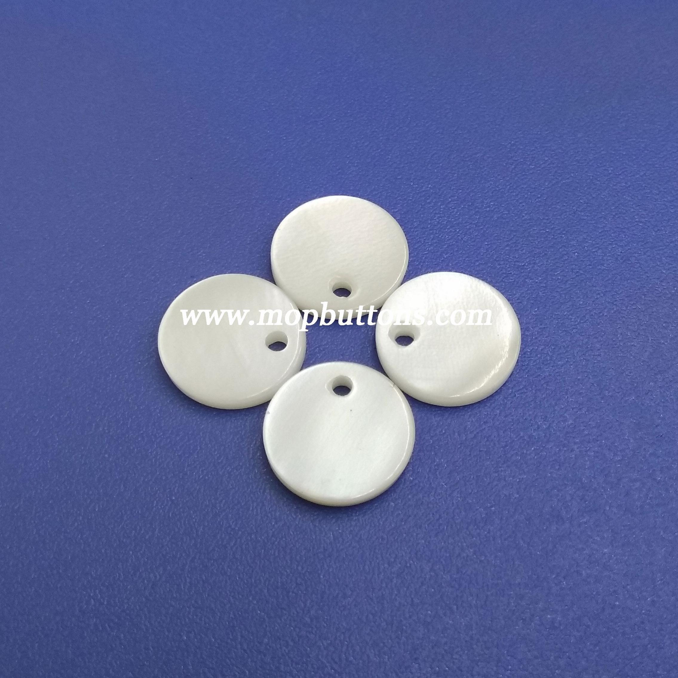  Single Hole Natural Pearl Dress Decorative Buttons