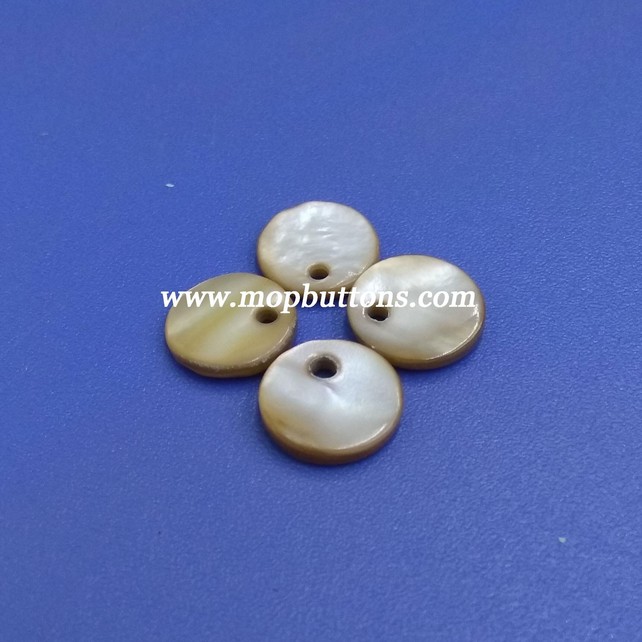 Mixed Color One Hole Fashion Clothing Button