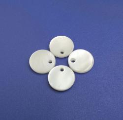  Single Hole Natural Pearl Dress Decorative Buttons