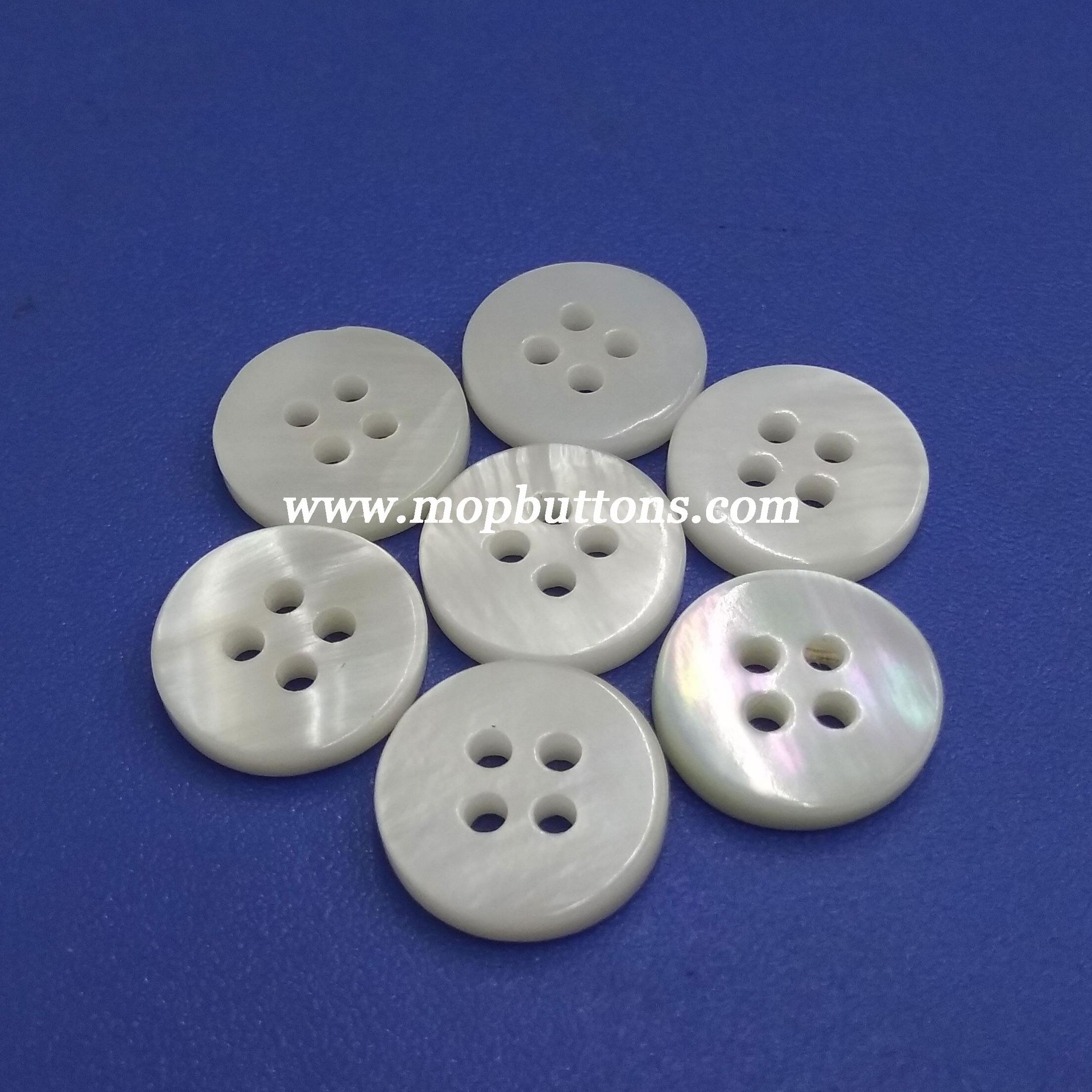Flatback Clothes Buttons for Shirt, Blazer