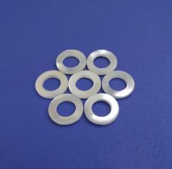 DIY Hole Ring Natural White Trocas Shell Button