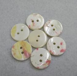 10mm 2Holes Custom Pearl Shell Shirt Button