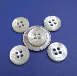 Custom LOGO Shirt Sewing Buttons 4 Holes