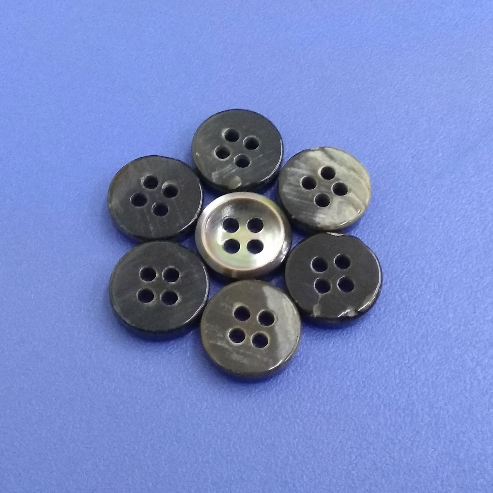 Fashion Flat Back Bowl Style MOP Pearl Buttons for Bespoke Suit Shirt Tailor