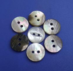 Fisheye Black Mother of Pearl Button for Sewing Clothing Factory