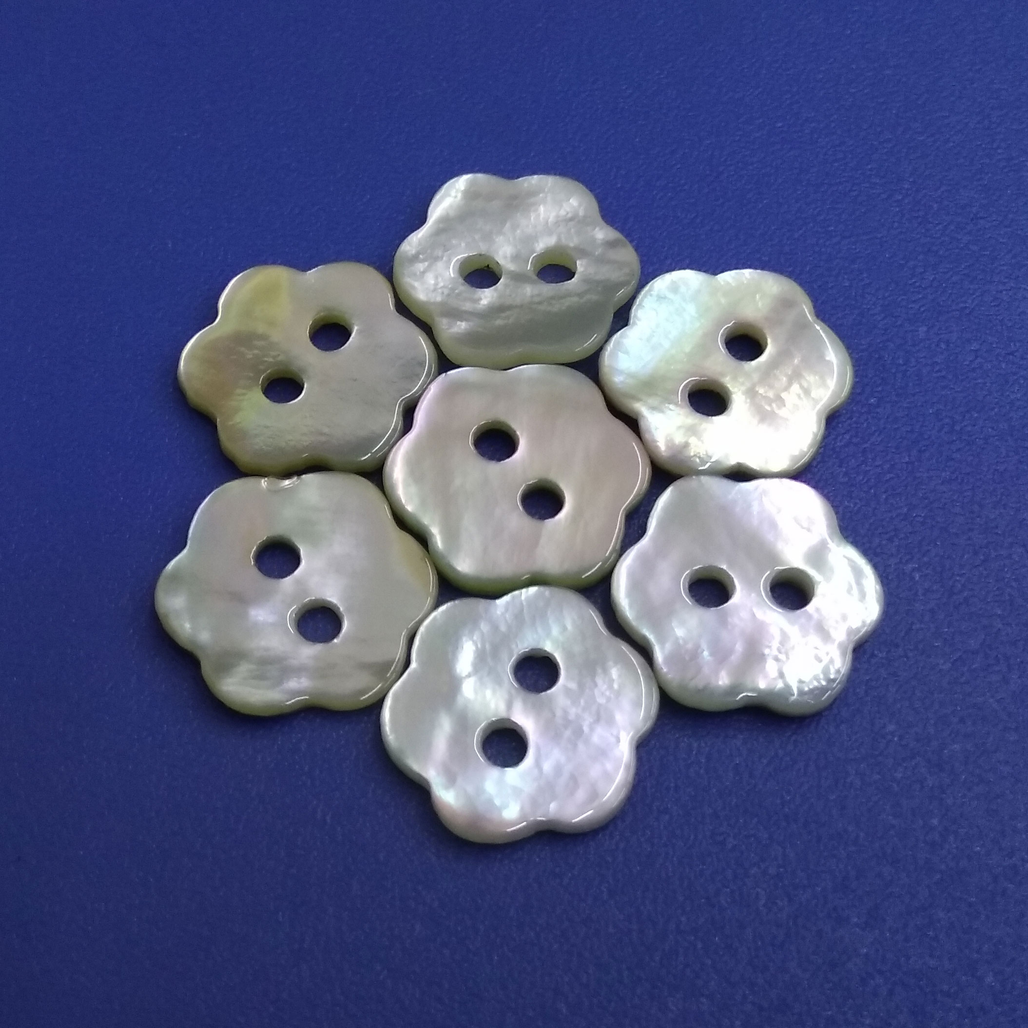 Natural Color Blossom Fashion Garment Decoration Mixed Buttons Accessories
