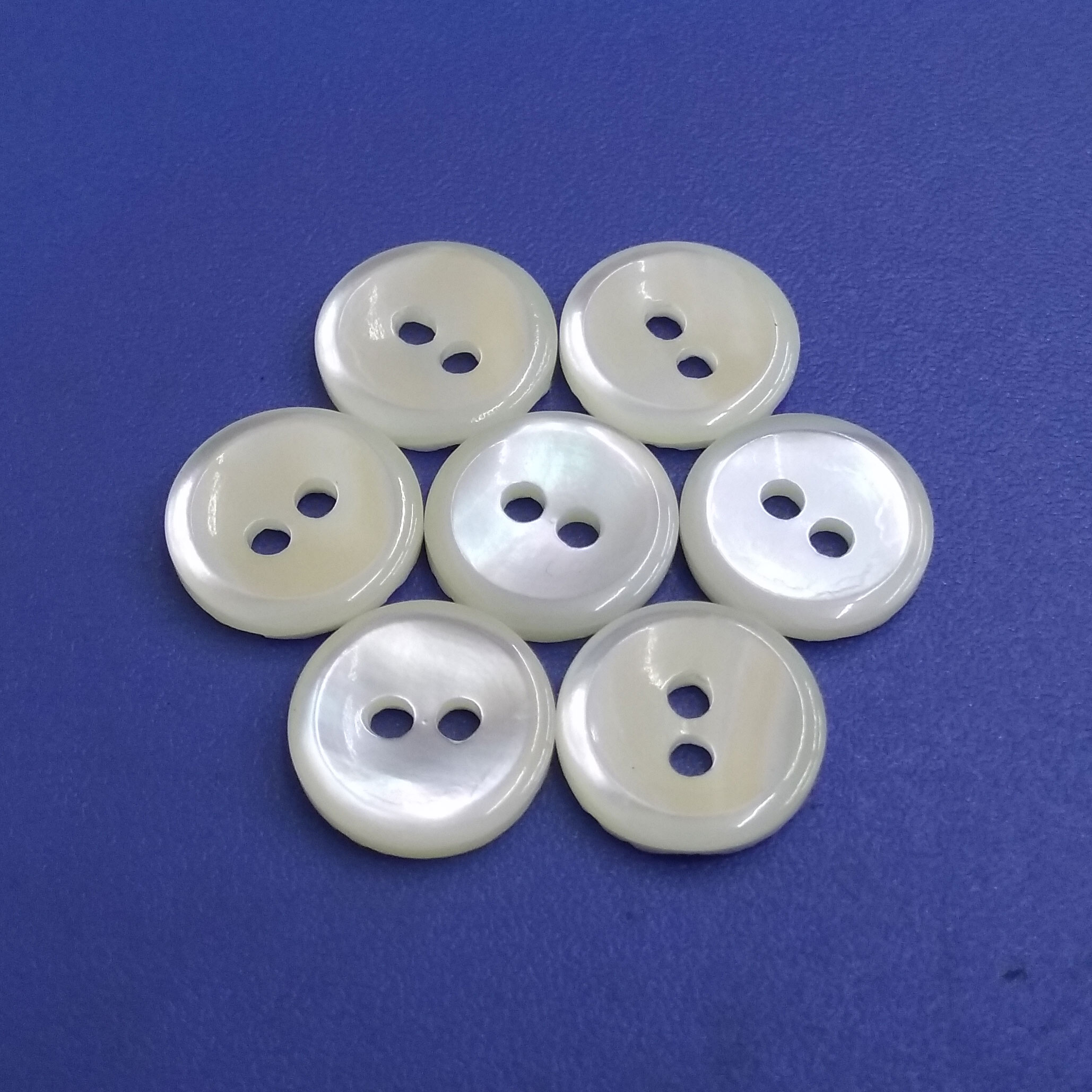 Unique Gleaming Two Holes Shirt Buttons Garment Accessories Low Price