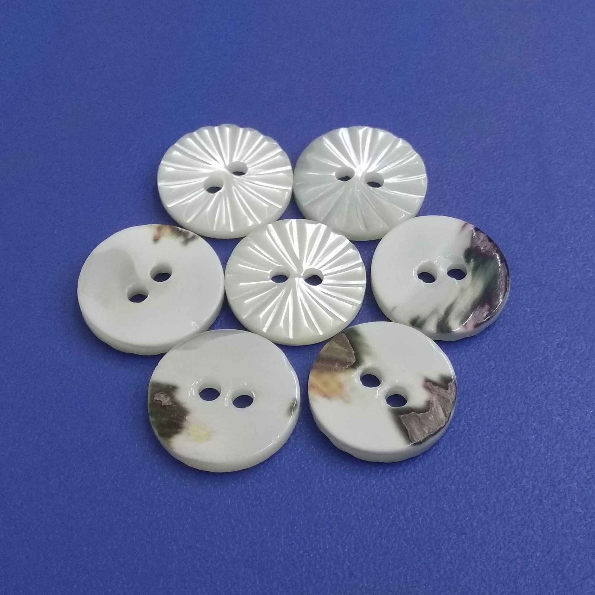 Fashion Clothing Designer Natural Trochus MOP Pearl Buttons