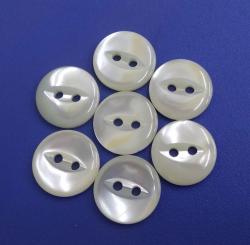 Transparent Bright Fisheye Stylish Natural Trocas Shell Buttons