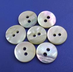 Two Holes Natural Agoya Shell Sewing Notions Buttons Haberdashery Accessories