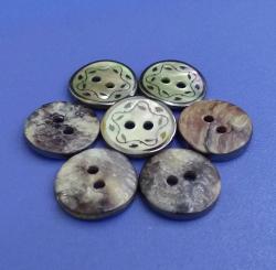 2mm Thickness Plating Japan Quality Agoya Shell Pearl Clothing Sewing Buttons