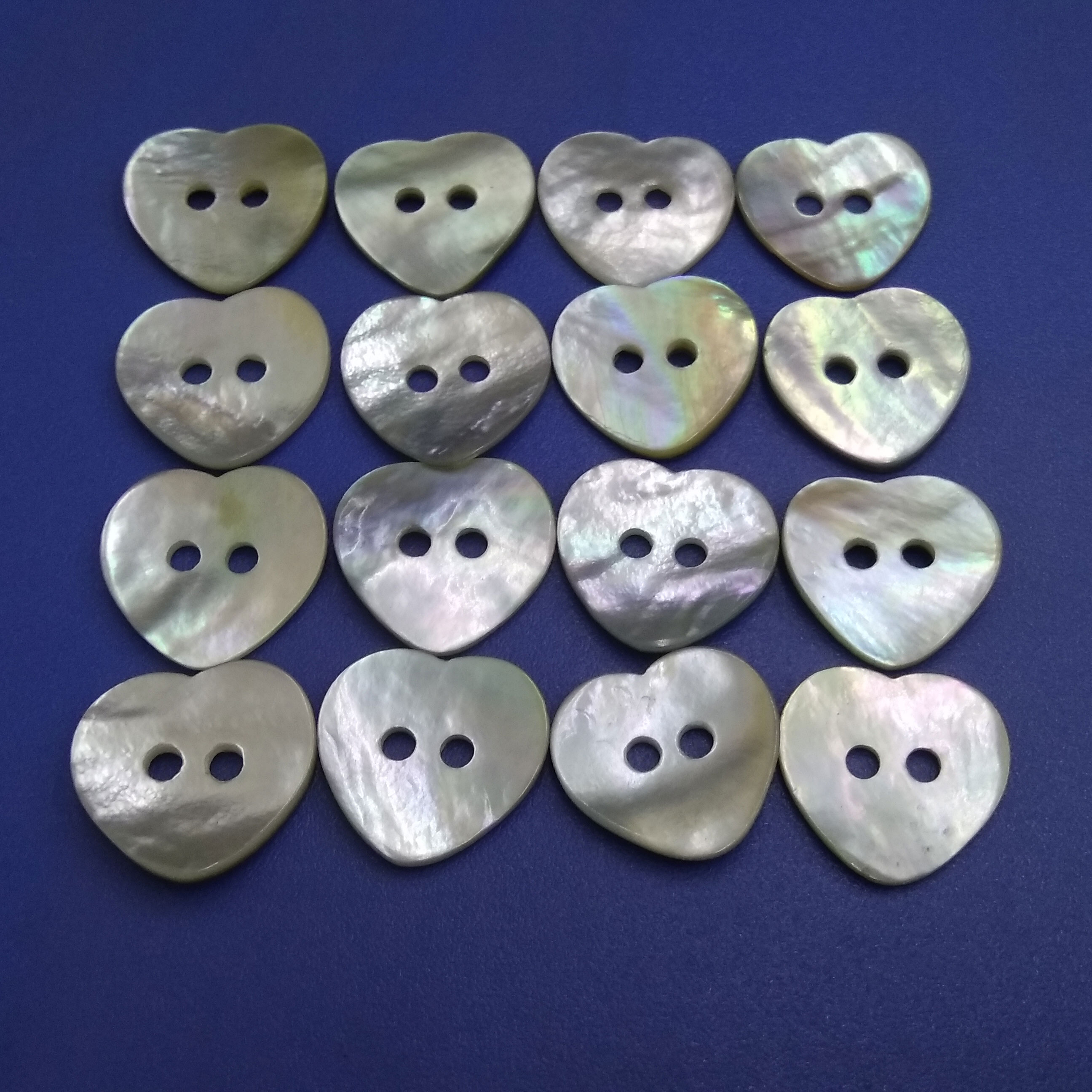 Fancy Love Shape Japanese Akoya Shell Scrapbooking Buttons Accessories