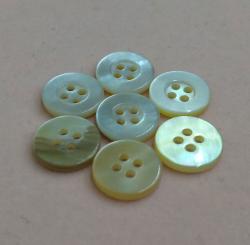 Large Rim One Side White Tahiti Mother of Pearl MOP Buttons