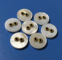 Custom Made Traditional River Shell Buttons for Clothes Designers and Tailors