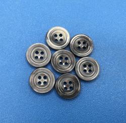 Cheap Personalized Unique Smoke Grey Natural Mother of Pearl Shirt Buttons